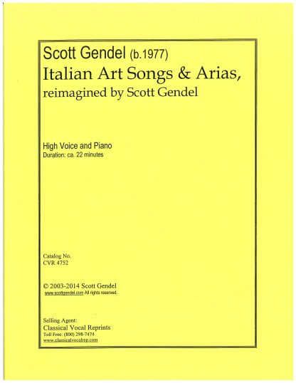 Italian Art Songs & Arias
