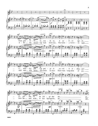 Spring Voices (Voci di Primavera) i. e.