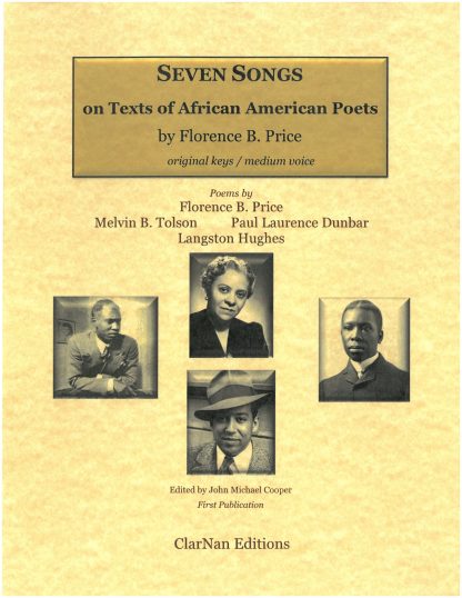 Seven Songs on Texts of African American Poets by Florence B. Price (Original Medium Keys)