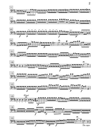 Voces Erebi furentes, Cantata