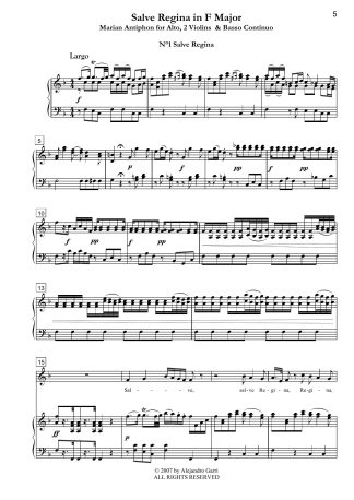 Salve Regina in F Major, Marian antiphon