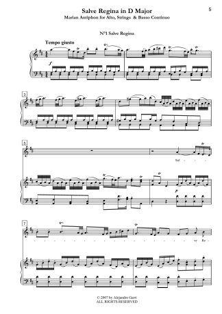 Salve Regina in D Major, Marian antiphon