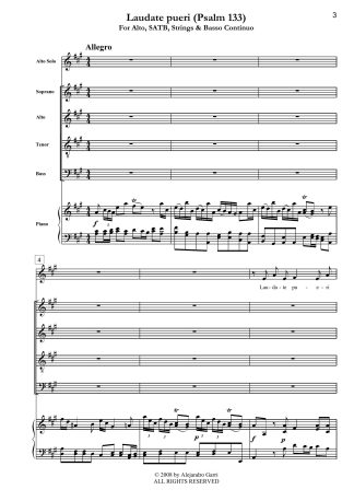 Laudate pueri (Psalm 113)