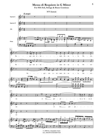 Messa di Requiem in G Minor