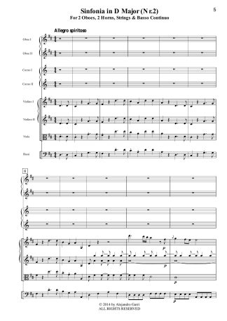 Sinfonia in D Major (Nr.2)
