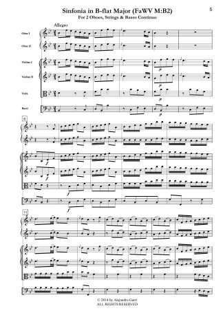 Sinfonia in B-flat Major (FaWV M:B2)