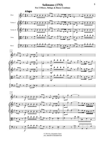 , Il Sassone, Opera Overtures, Volume N°14, Solimano (1753)