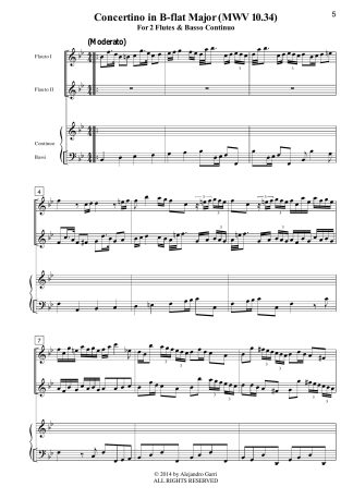 Concertino in B-flat Major (MWV 10.34)