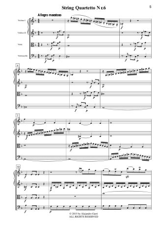 Six String Quartets, Op.8, Volume 6