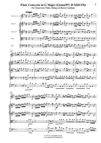 Flute Concerto in G Major (GraunWV D:XIII:176)