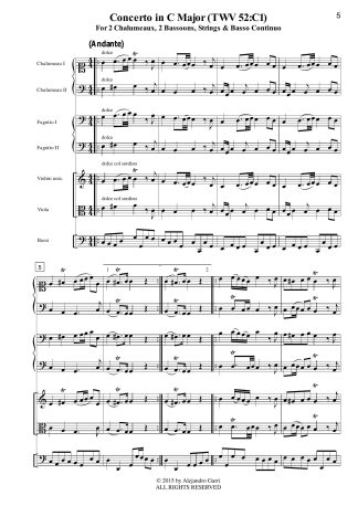 Concerto in C Major (TWV 52:C1)