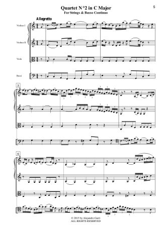 Six String Quartets, Op.15