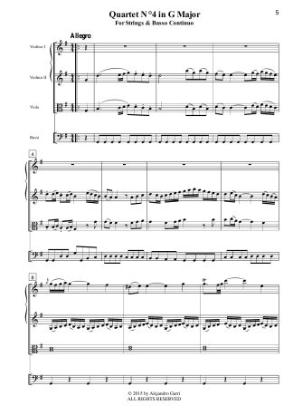 Six String Quartets, Op.15