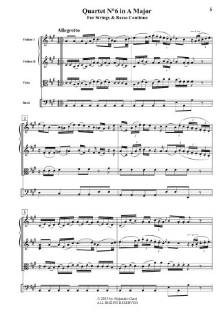 Six String Quartets, Op.15