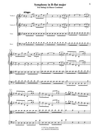 Sinfonia in B-flat Major (Becker III.11.10)