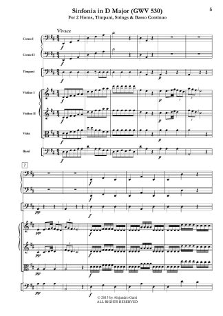 Sinfonia in D Major (GWV 530)