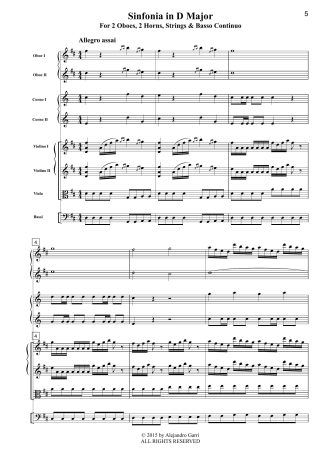 Sinfonia in D Major (WV 375)