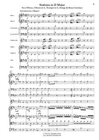 Sinfonia in D Major