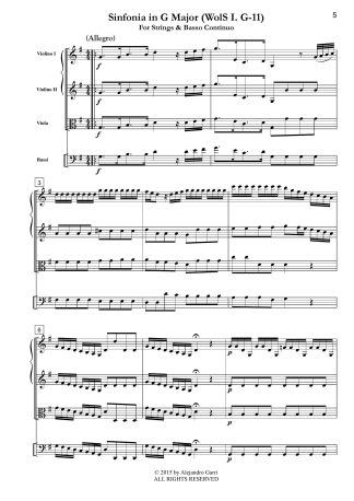 Sinfonia in C Major (WolS I. G-11)