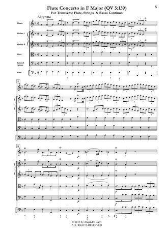 Flute Concerto in F Major (QV 5:139)