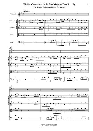Violin Concerto in B-flat Major (DouT 116)