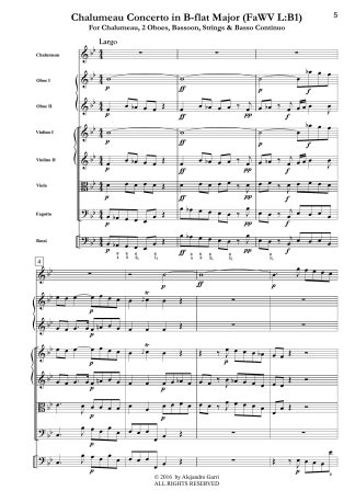Chalumeau Concerto in B-flat Major (FaWV L:B1)