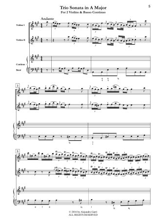 Six Trio Sonatas (Opus 1), Volume 1