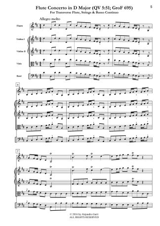 Flute Concerto in D Major (QV 5:51; GroF 695)