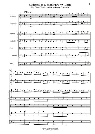 Concerto in D minor (FaWV L:d4)