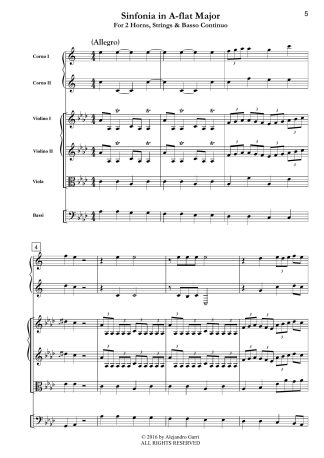 Sinfonia in A-flat Major