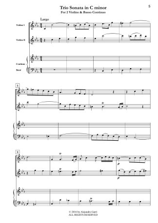 Trio Sonata in C minor