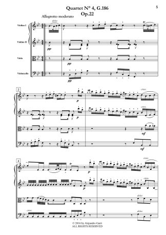 Six String Quartets, Op.22, Volume 4