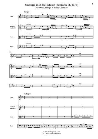 Sinfonia in B-flat Major