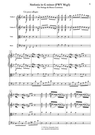 Sinfonia in G minor (FWV M:g1)