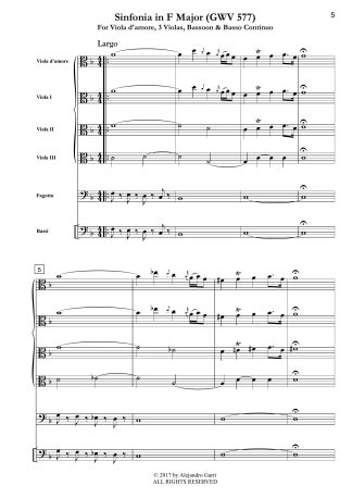 Sinfonia in F Major (GWV 577)