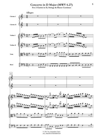 Concerto in D Major (MWV 6.27)