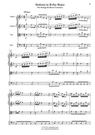 Sinfonia in B-flat Major