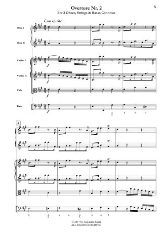 Eight Overtures, Overture Nr. 2