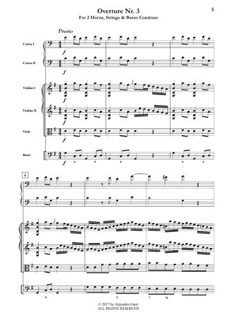 Eight Overtures, Overture Nr. 3