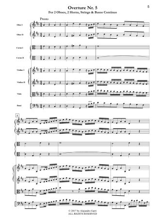 Eight Overtures, Overture Nr. 5