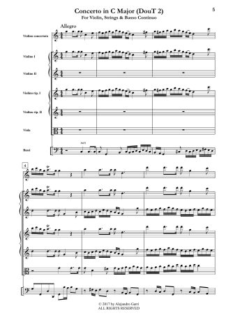 Violin Concerto in C Major (DouT 2)