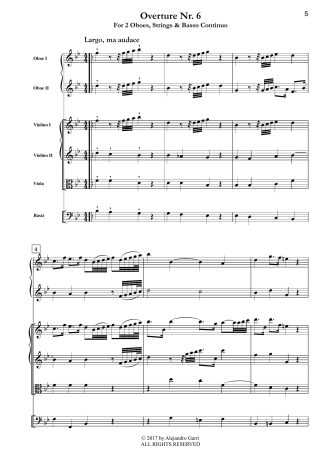 Eight Overtures, Overture Nr. 6