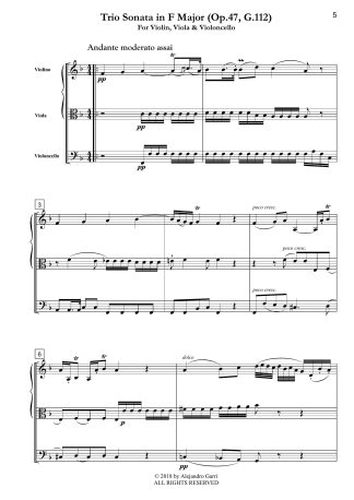 Trio Sonata in F Major, Op.47, G.112