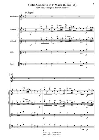 Violin Concerto in F Major (DouT 65)