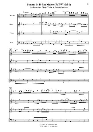 Sonata in B-flat Major (FaWV N:B1)