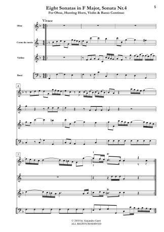 Eight Sonatas in F Major , Sonata Nr.4