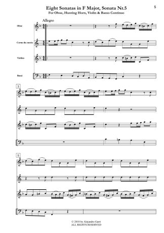 Eight Sonatas in F Major , Sonata Nr.5