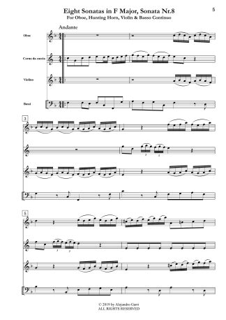 Eight Sonatas in F Major , Sonata Nr.8