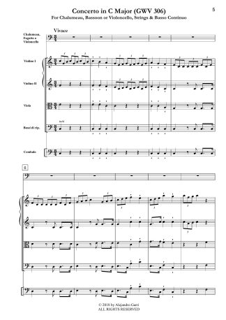 Concerto in C Major (GWV 306)