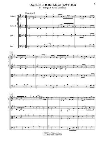 Overture in B-flat Major (GWV 483)